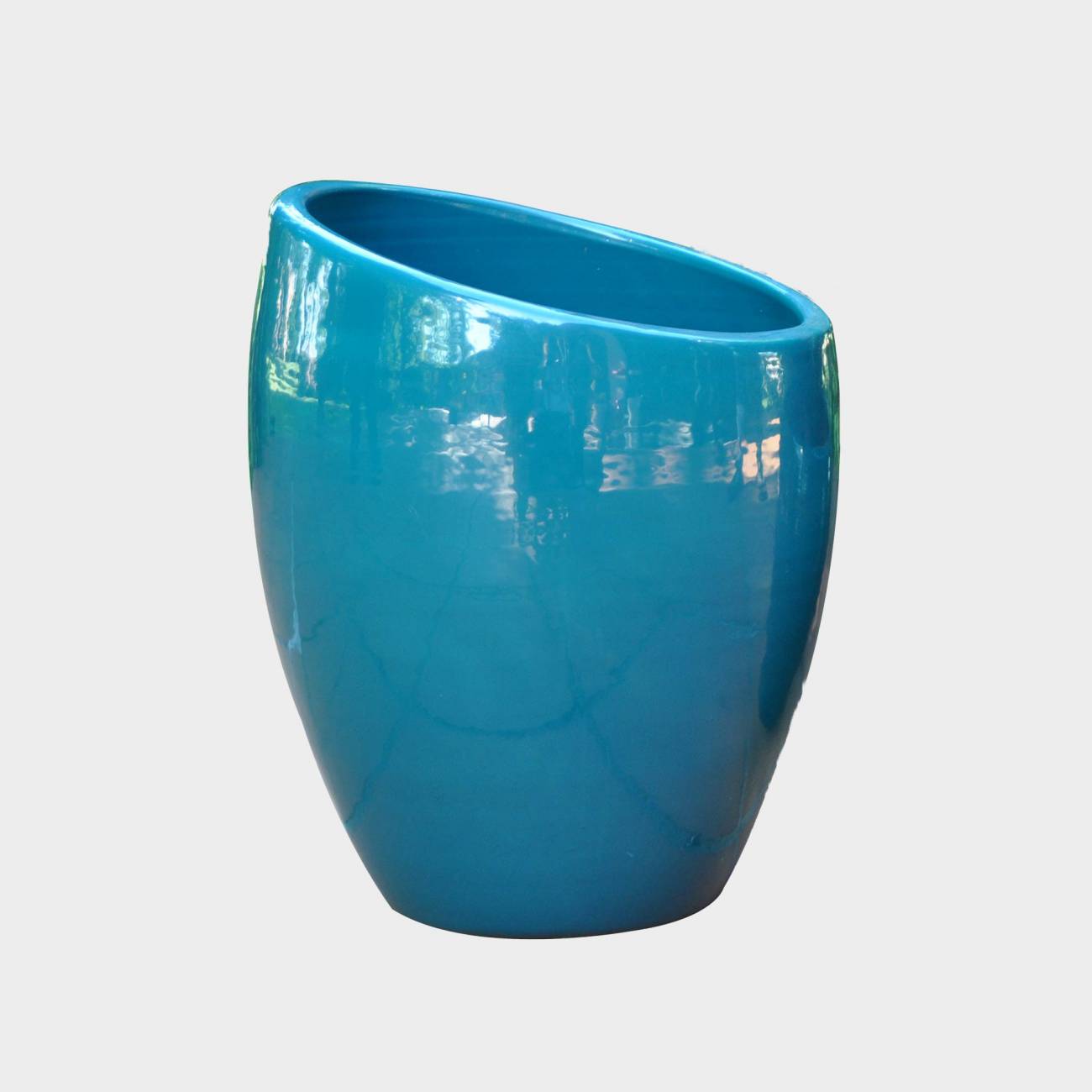 Pot Design Bleu