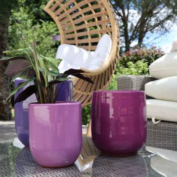 Pot de fleurs Saint Tropez Ultra Violet